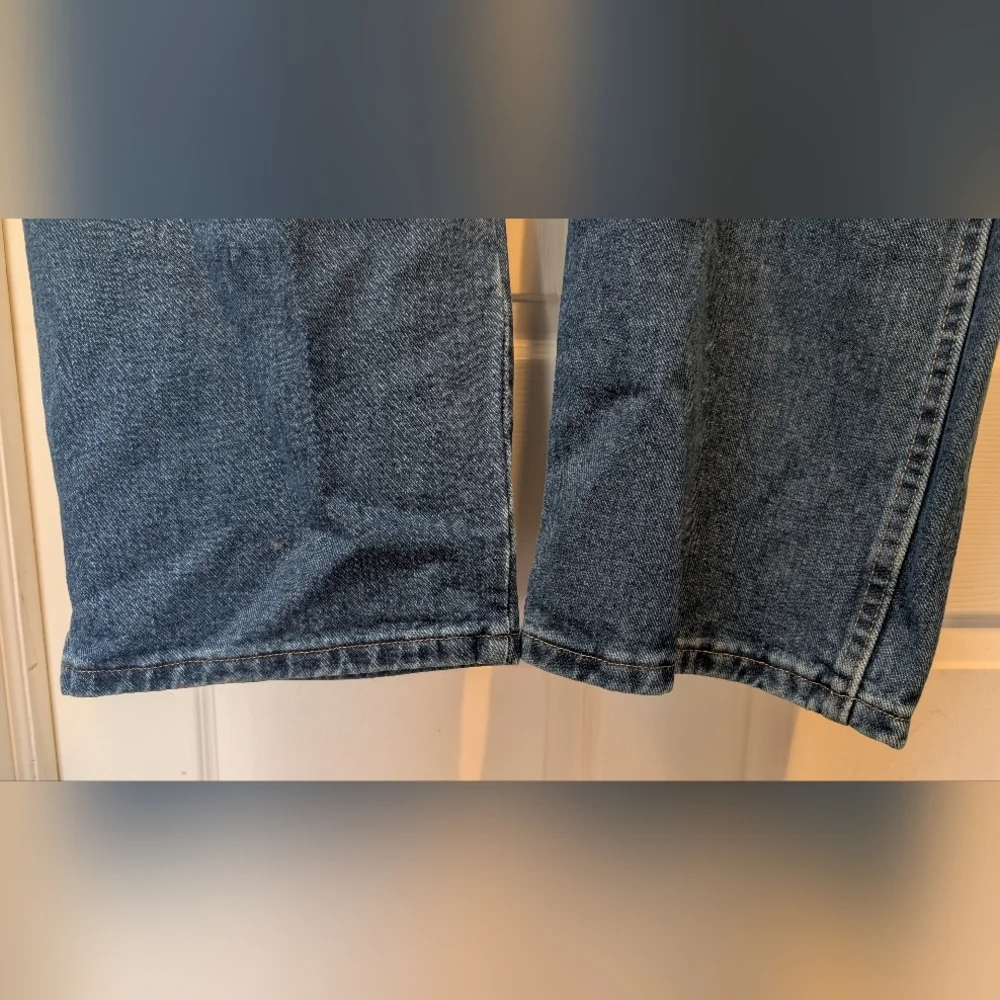 NWT Wrangler Rugged Wear Mens Big & Tall Relaxed Fit Size 56x30 Blue Jeans NEW! - Picture 4 of 16